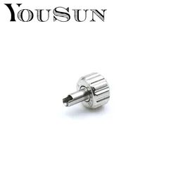 For Tag Heuer Inner Screw Lock Head Watch Crown 6.5mm With 2.6mm Tube Watch Accessories