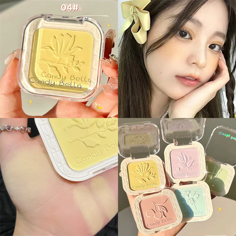 5 Colors Soft Mist Blush Natural Waterproof Cheek Pink Purple Yellow Matte Flash Brighten Lasting Blusher Rubores Korean Makeup