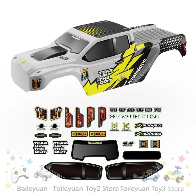 New LLL Rc Car Body Shell Painted Rc Truck Body For Omni Terminator Accessories With Decals For Off Road Remote Control Car
