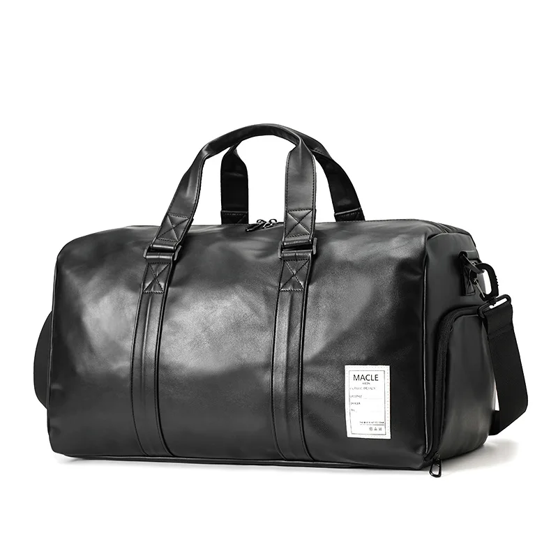 Travel Duffel Bag for Men and Women Solid Color Travel Duffel Bag with Shoes Compartment Suitable for Travel Fitness luggage sac