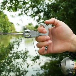 3 Finger Compound Bow Release Aids Aluminum Alloy Thumb Trigger Grip 360 Degree Rotation for Left/Right Hand Archery Accessories