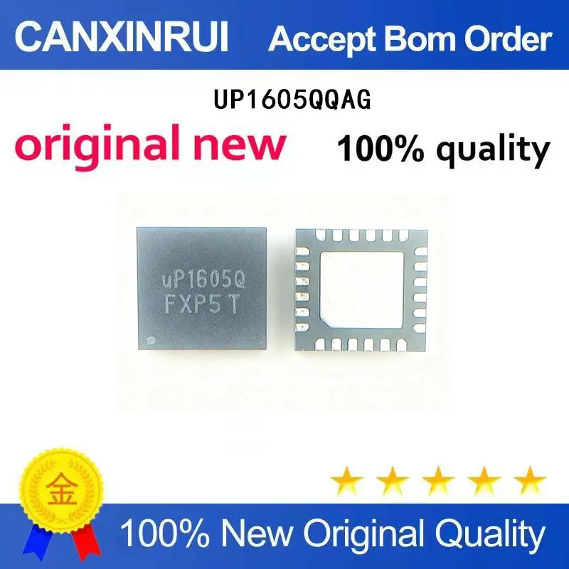 (5-100 Pieces) UP1605Q, UP1605QQAG, UP16050, QFN24 package, brand new in stock