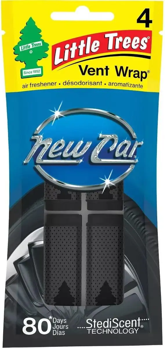 

New Car Scent Air Freshener Vent Wraps, 16 Count - Long-Lasting & Discreet