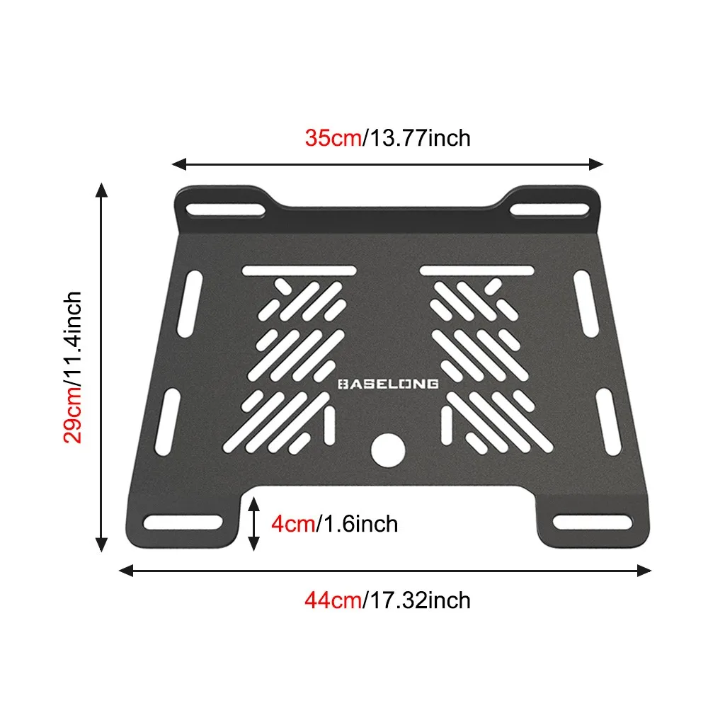 FOR KAWASAKI ZR7 ZR750 ZRX ZRX1100 ZRX1200 ZX1000 ZX10R ZX10RR Rear Tail Rack Carrier Luggage Bracket Trunk Rails Cargo Rack