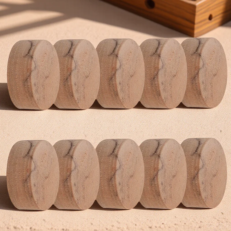 

10 Pcs Saxophone Cork Pad along with Mute Accessory Key Cushion Musical Instrument Mounting