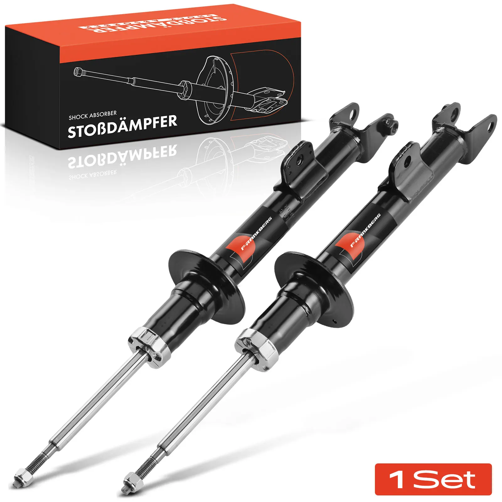 Frankberg 2x schokdemper vooras voor Chrysler 300 C LE LX 300 C Touring 2004-2010 04782732AD K04782732AD 04782731AC 4782731AE