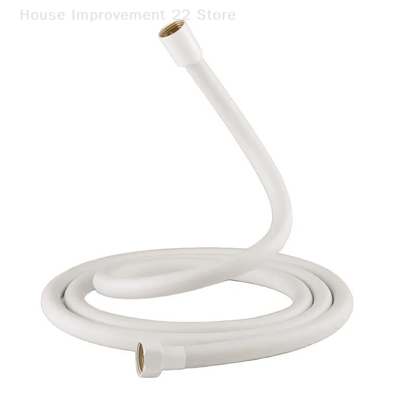PVC Handheld Shower Head Hose Universal Flexible Anti Winding Explosion-proof Water Tube Bathroom Faucet Hose Extension Pipe