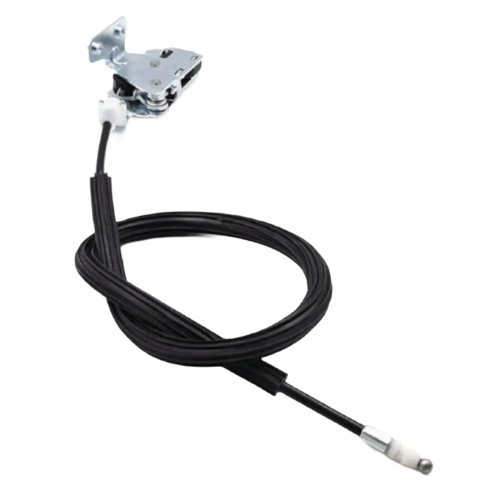 Commercial Van Rear Door Lock for Ducato Compatible Model Stainless Steel Cargo Latch with Black Cable Sheath Kit