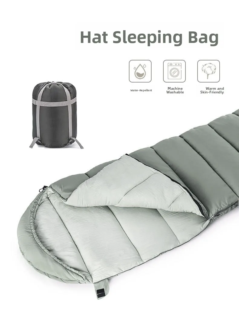 حقيبة Thiened Four Seasons S للبالغين كاميرا داخلية وخارجية للسفر والمكتب قيلولة من القطن بحشوة حقيبة Mummy Sle Sp #4