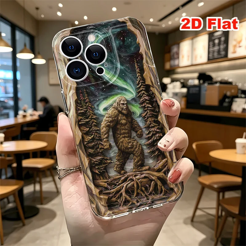 2D Flat Soft Silicone Phone Case For iPhone 17 Pro Max 16 18 Pro 13 11 15 14 Plus 12 17 16E 17Promax Shockproof Transparent Funda Cover