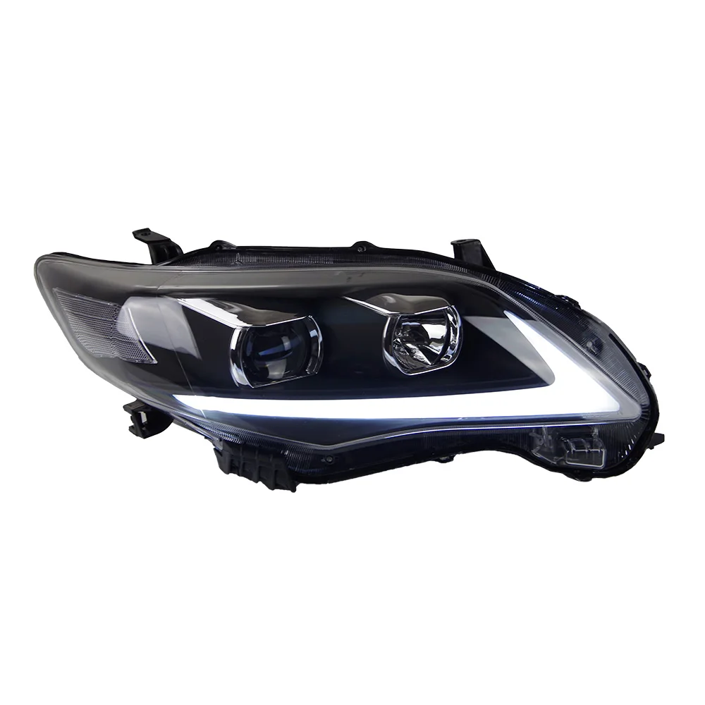 Car Lights For Toyota Corolla Headlights 2011-2013 Altis LED Headlight LED DRL Hid Bi Xenon Auto Accessories