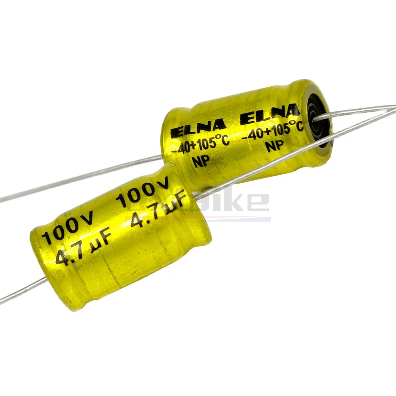 Imagem -03 - Capacitor Eletrolítico Horizontal Axial 10 Pcs 100v 1uf 1.5uf 2.2uf 3.3uf 4.7uf 5.6uf 6.8uf 10uf 22uf 33uf 47uf 68uf 100uf np