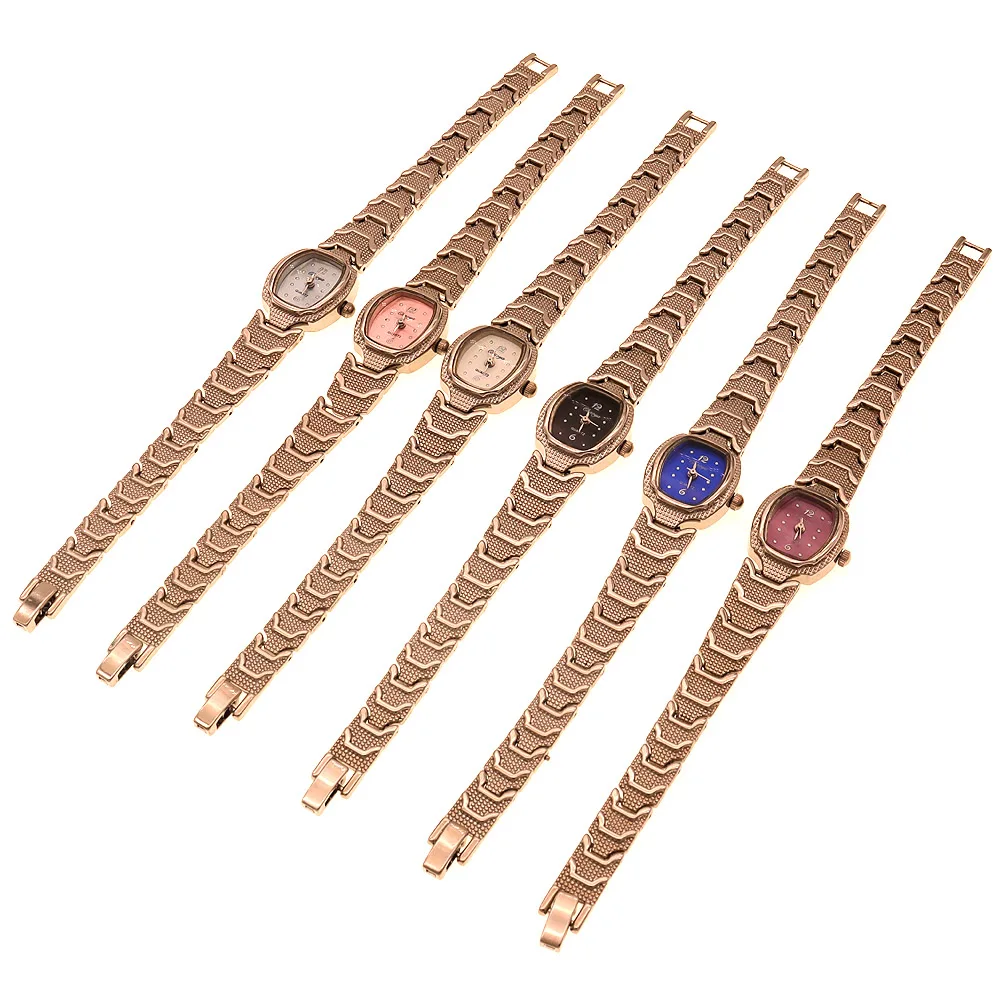 Elegant ผู้หญิงขนาดเล็กนาฬิกา Luxury Silver Gold นาฬิกาข้อมือสําหรับสุภาพสตรีควอตซ์นาฬิกา montre femme Dropshipping