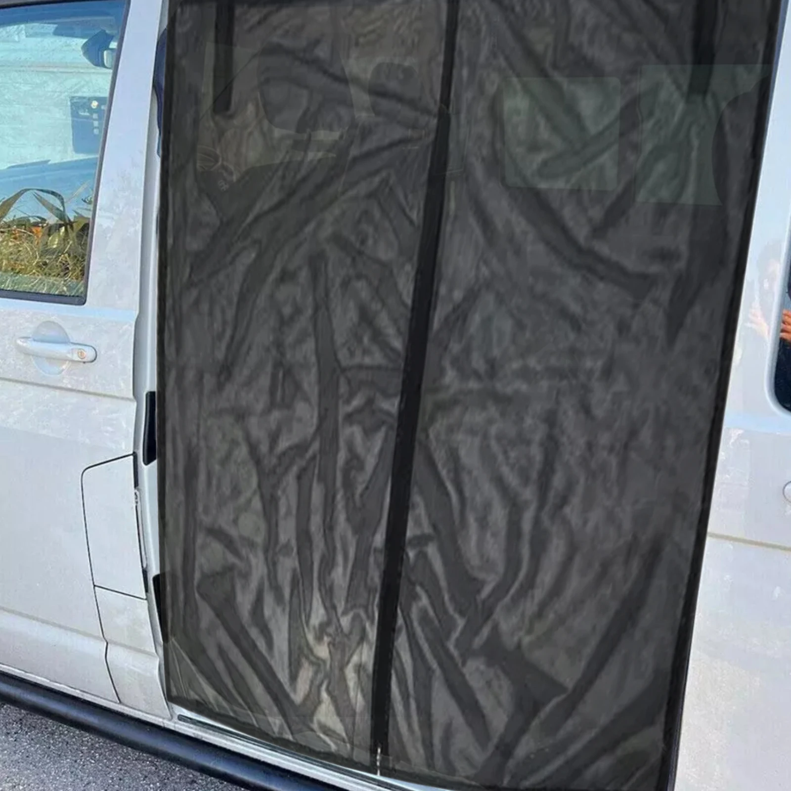 For Outdoor Camping Sliding Door Fly Screen Outdoor Camping Black Net Air Circulation Great Viewing Through The Screen