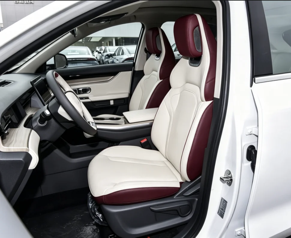 Für Soueast S06 Jetour Dashing ‌ 2026 Maßgefertigte Autositzbezüge Luxuriöses Nappaleder 100% Passgenau Innenraumzubehör 360 ° Vollständige Abdeckung – Detail 9