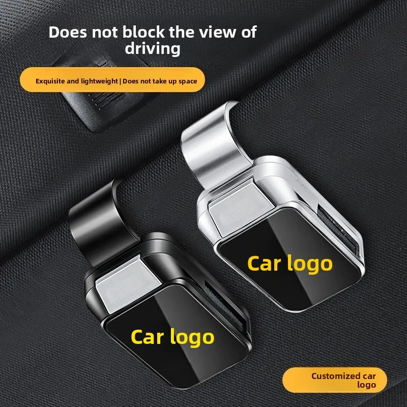 

Customized car logo glasses clip, multifunctional in car sunglasses frame, ticket clip, sun visor storage artifact