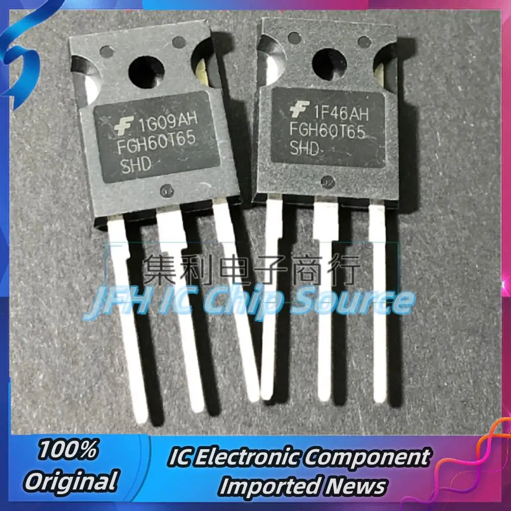 5PCS-10PCS FGH60T65SHD  IGBT TO-247 60A650V Best Quality Stock