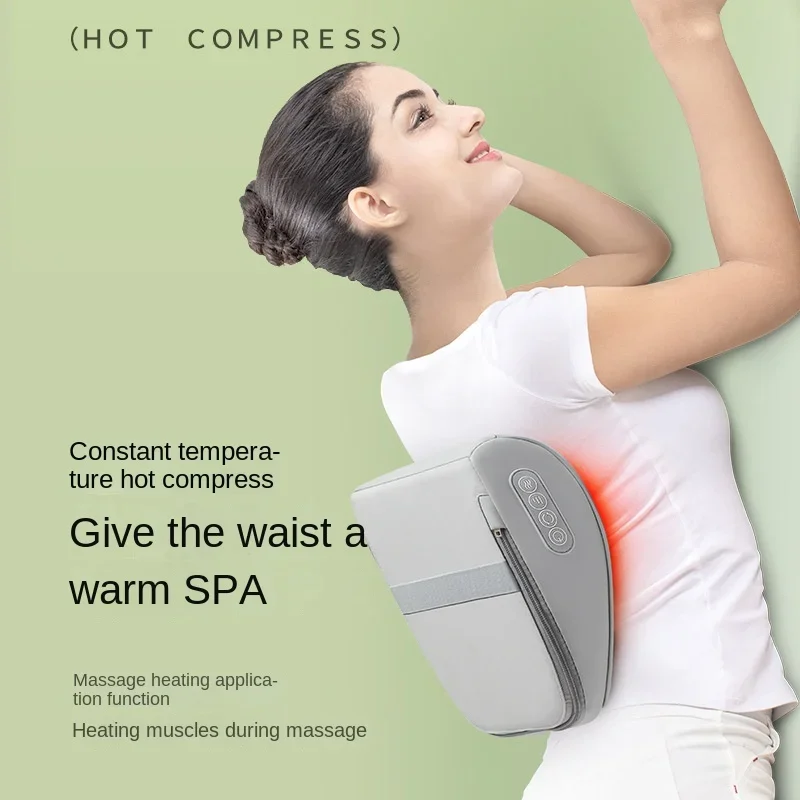 

Cervical massager trapezius muscle back waist massage cushion massage pillow multi-functional full-body shoulder neck massage