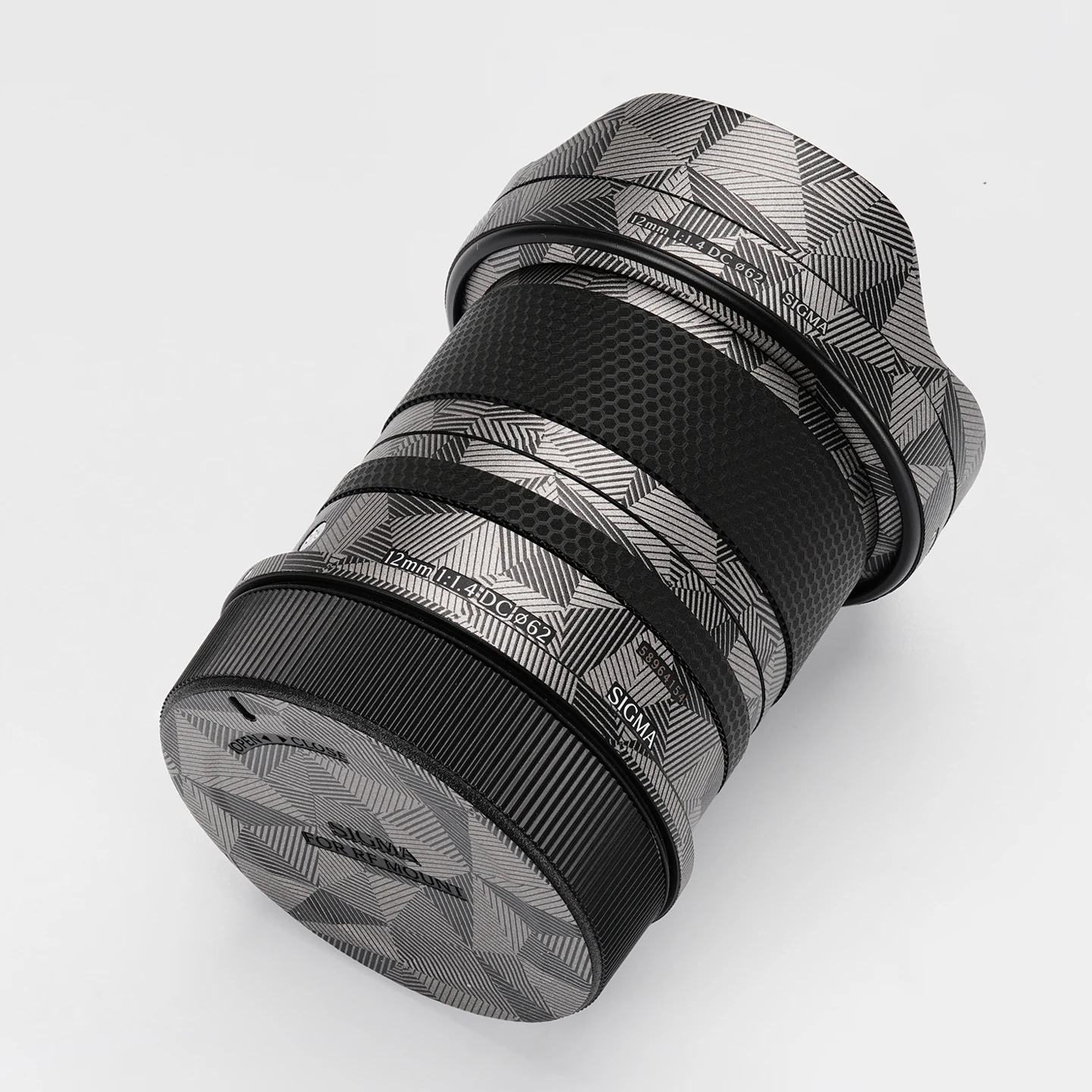 For Sigma 12mm Skin Sigma 12mm F1.4 DC Camera Lens Skin Anti-scratch Camera Lens Sticker protective film