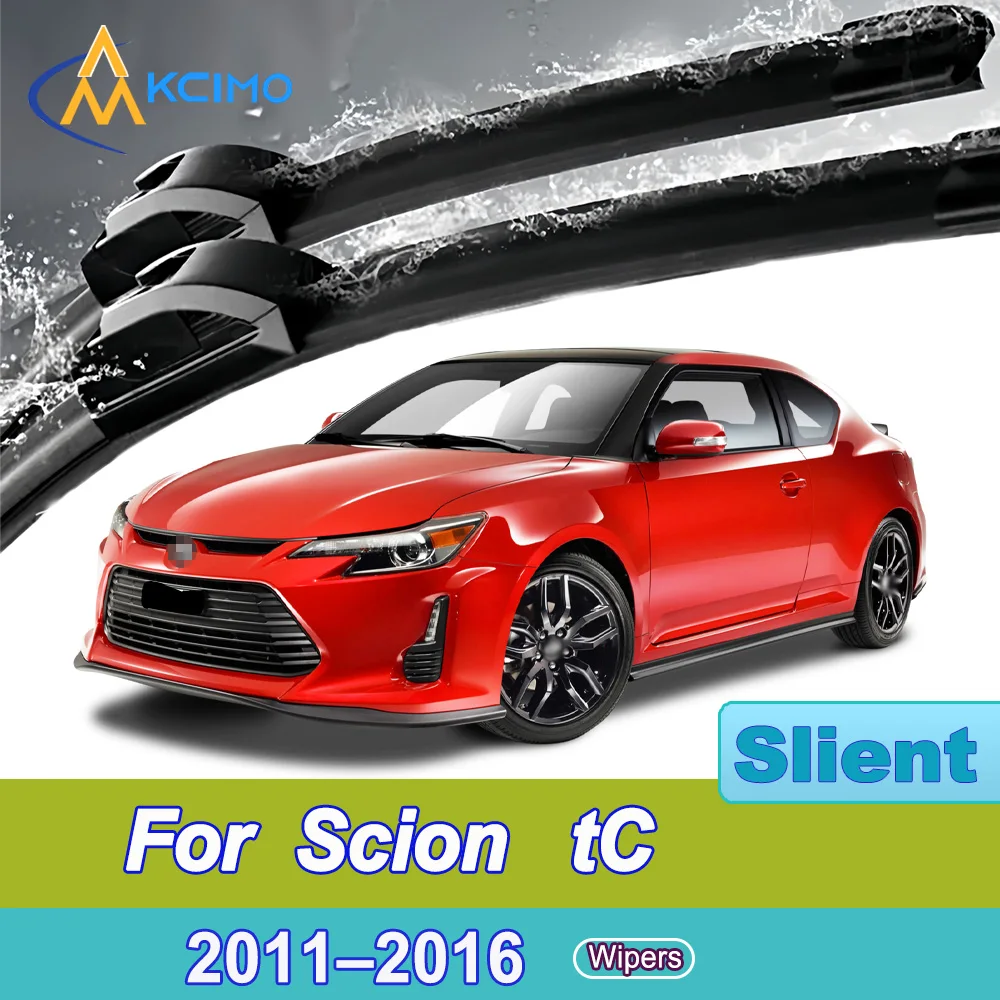 

2pcs Quiet Beam Wiper Blades for Scion tC AT20 2011-2016 Silent Windshield Wipers with Quick Installation