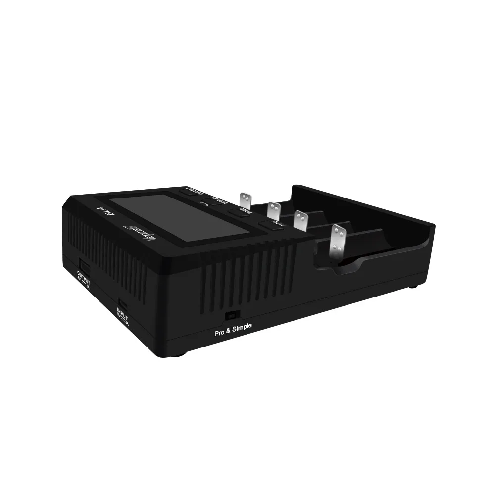 Оригинальное зарядное устройство Vapcell BL4, 4 слота, 9 В, 3 А, быстрая зарядка, 5 функций, порт Type-C для аккумулятора 18650 21700 18350 20700