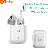 Xiaomi Redmi J18 Headset Wireless Earphones Bluetooth Headphones True Stereo Sports Game TWS Earbuds In Ear With Mic Touch