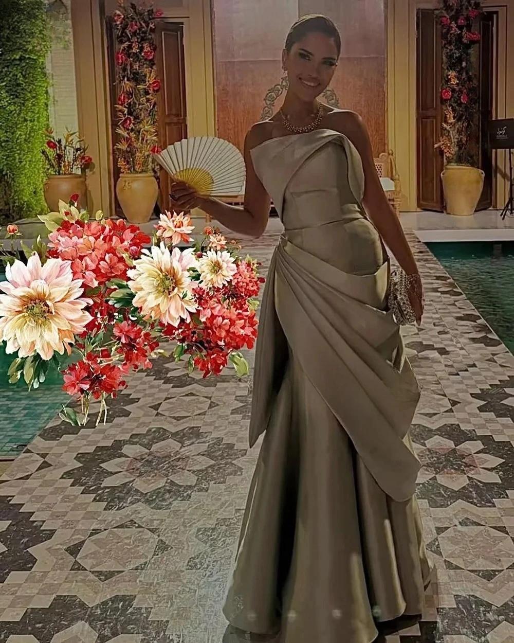 Abito da ballo Matrimonio Abito formale semplice ed elegante personalizzato per donna Abiti da sera da donna di lusso Novità in abiti