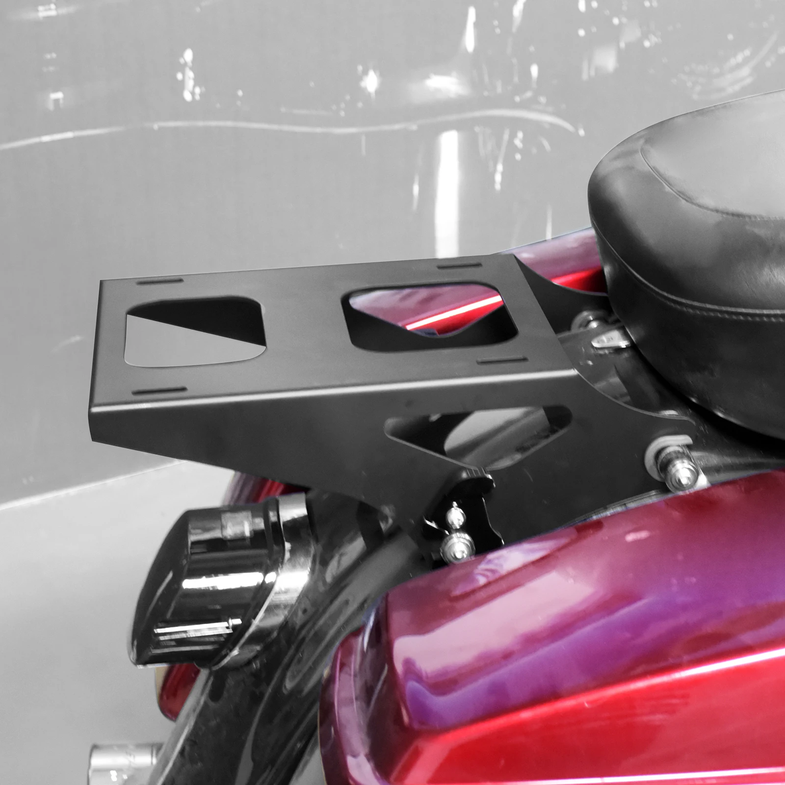 Motorcycles Detachable 4 Point Luggage Rack Docking Kit Cover For Harley Touring 2014-2025 Electra Street Glide Road King FLTRX