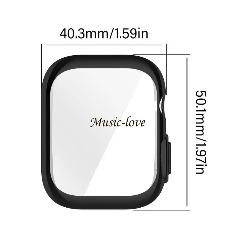 TPU Case Shell для наблюдения за доктором 2 Умные часы наслаждаются комплексными защитами 203A