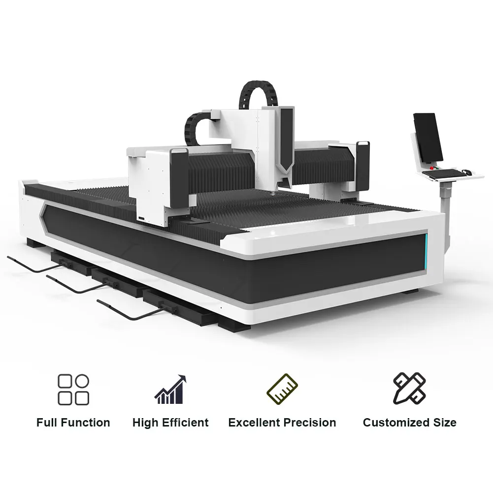 

Good Quality High Efficiency Factory Price CNC Control System 12kW Metal Fiber Laser Cutting Machine Cpycut Boci Cutting Head