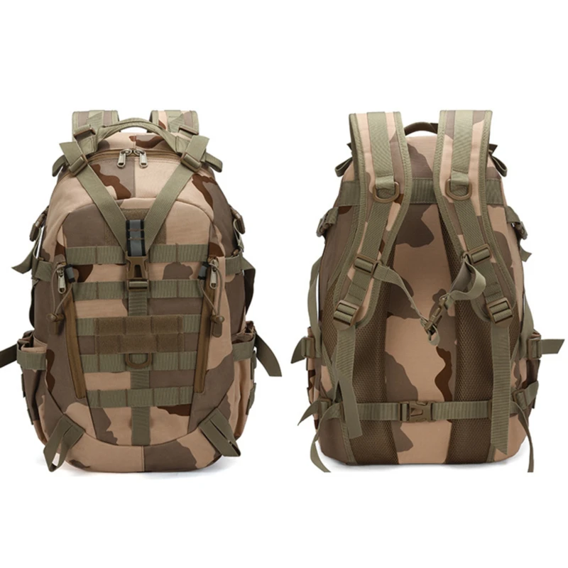 Outdoor Training Waterproof Backpacks Men Large Capacity Bag Camouflage Trekking Camping Hiking Bag Mountain Climb Backpack Male