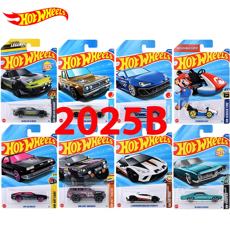 Оригинальный автомобиль Hot Wheels 1/64 литой под давлением Proton Saga Ford Mustang GTD Donut Drifter 2025B модель автомобиля игрушки для мальчиков