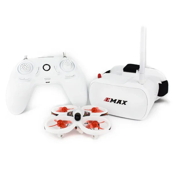

Emax Official EZ Pilot Beginner Indoor FPV Racing Drone With 600TVL CMOS Camera 37CH 25mW RC Quadcopter RTF - One Battery