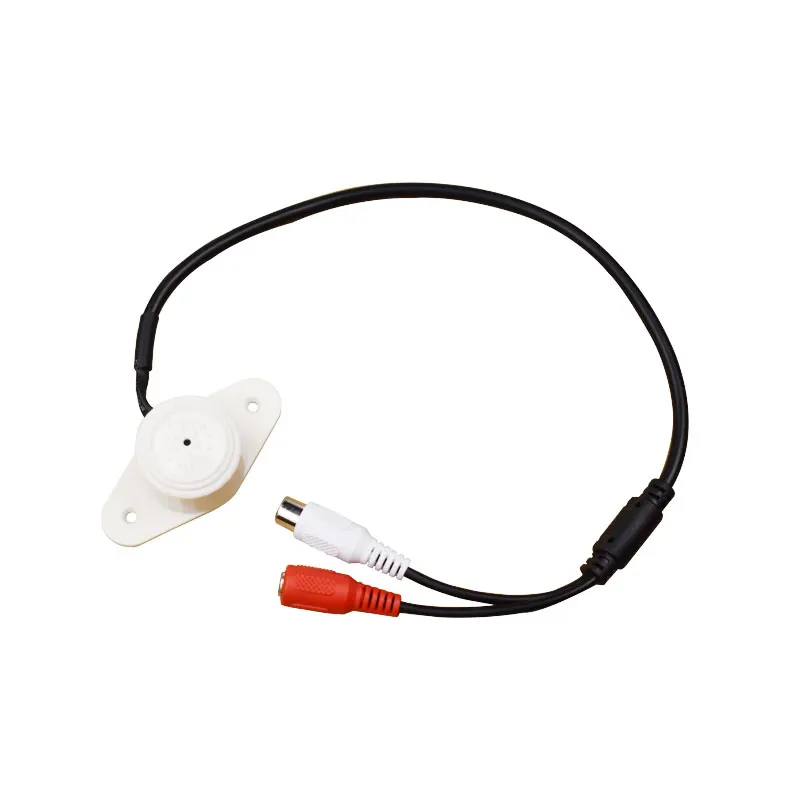 Dedicated Audio Collector for Surveillance Cameras, High-definition Low Noise Probe, Adjustable High Sensitivity Pickup