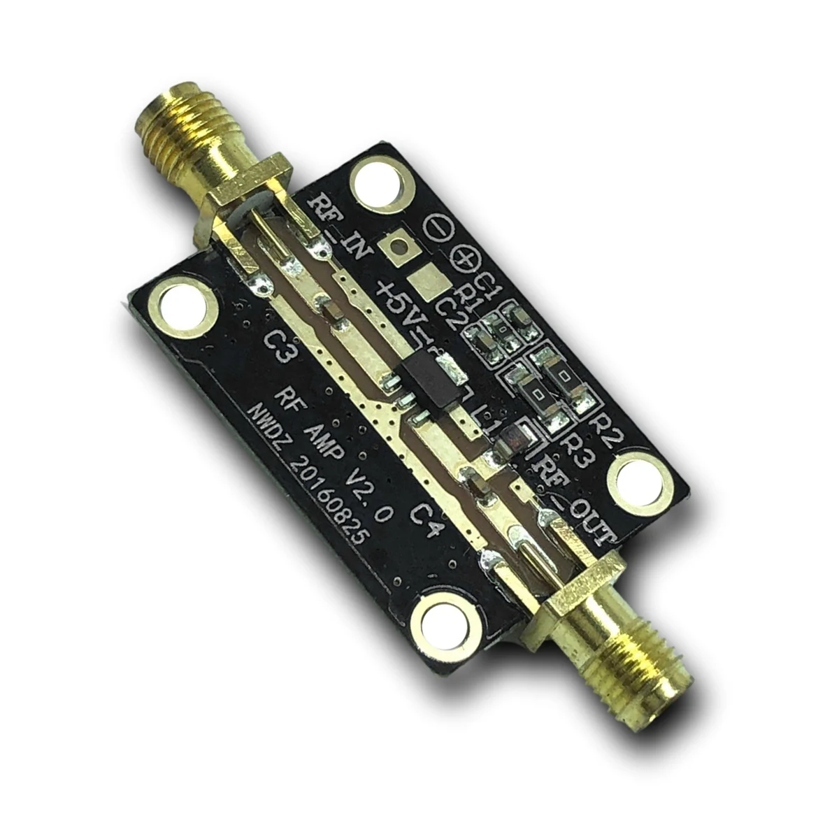 Módulo linear alto do amplificador do RF da banda larga, poder médio, elevado desempenho, 0.05-6G