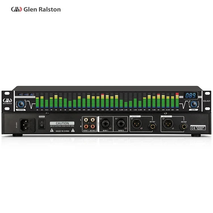 

Glen Ralston EQA31 Complete Equalization & Loud Speaker Control Management Signal Processing System
