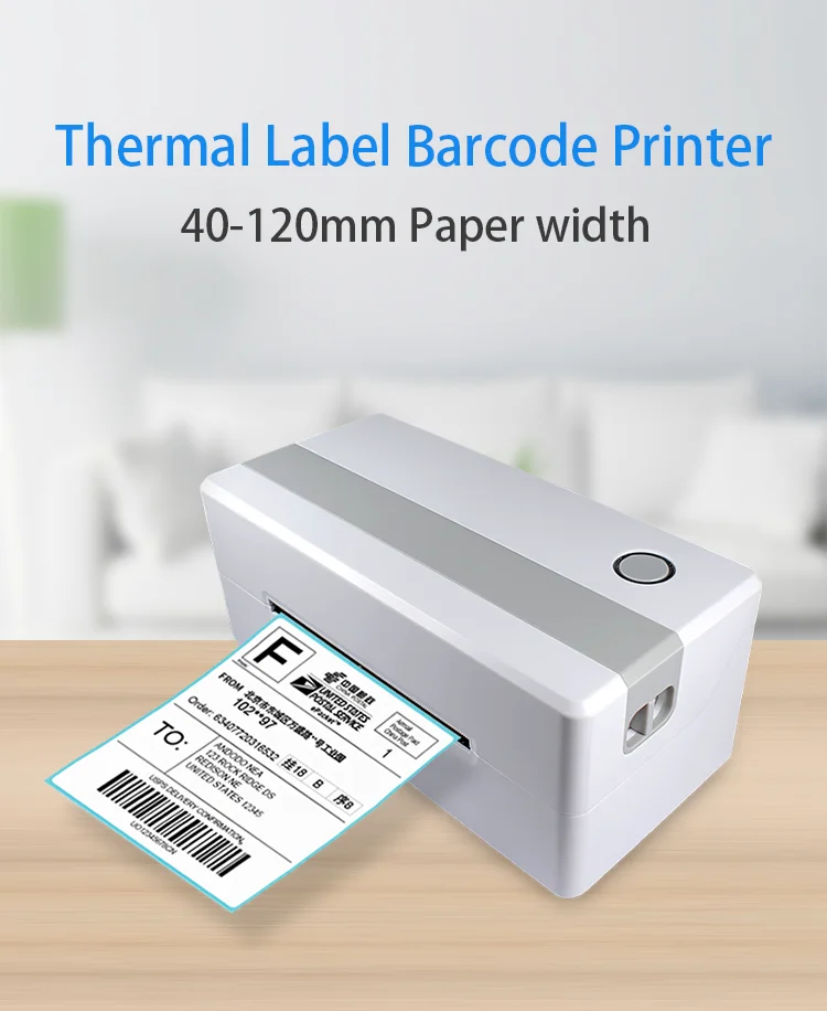 Thermal Printer Support Bluetooth Connection Mode Thermal Self-adhesive Suitable for Courier Face Sheet Printing Universal Small