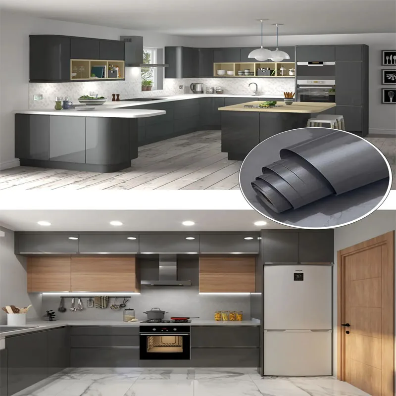 Waterproof Wall Stickers High Temperature Resistance Self Adhesive Wallpaper Oil Proof Wallpapers Home Decor 40cm Sticker