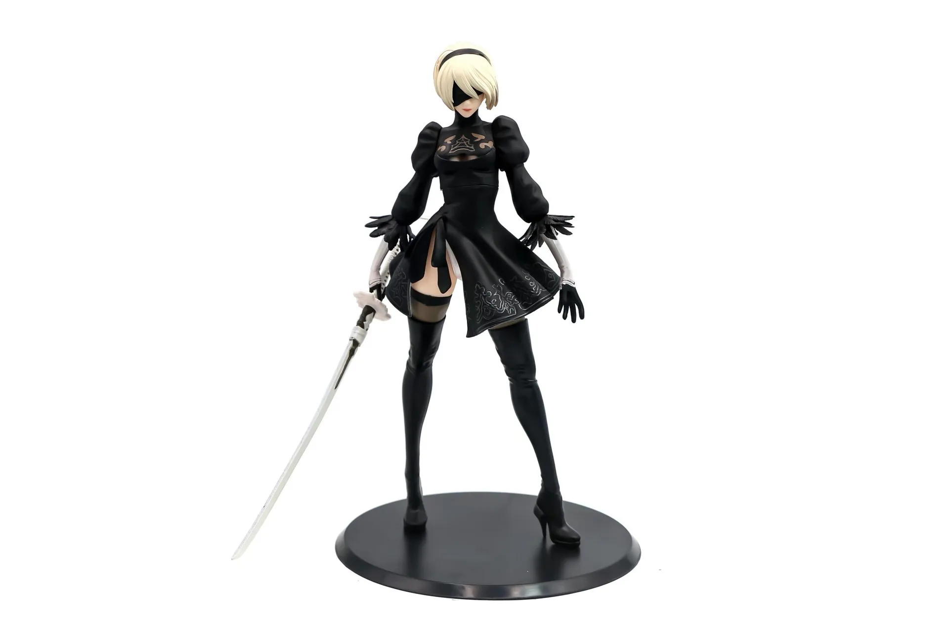 27cm Nier automata yorha No. 2 Type B ตุ๊กตาขยับแขนขาได้ของสะสมของเล่นพีวีซีโมเดลการ์ตูนอนิเมะสำหรับเป็นของขวัญคริสต์มาส