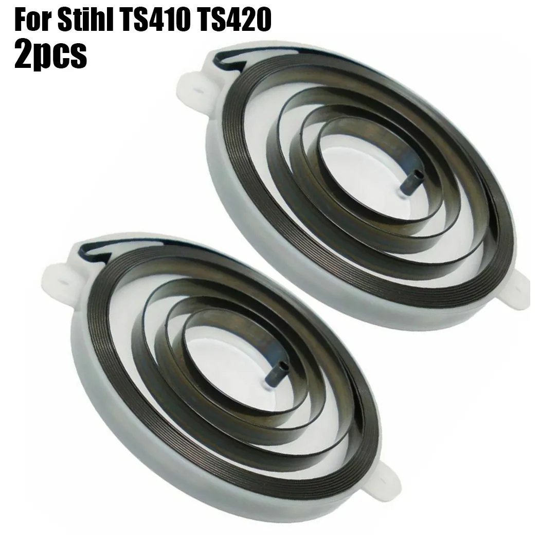 Saw Repair Parts Replacement Pair of Recoil Starting Springs That Fit Various Saw Types Including The T Series