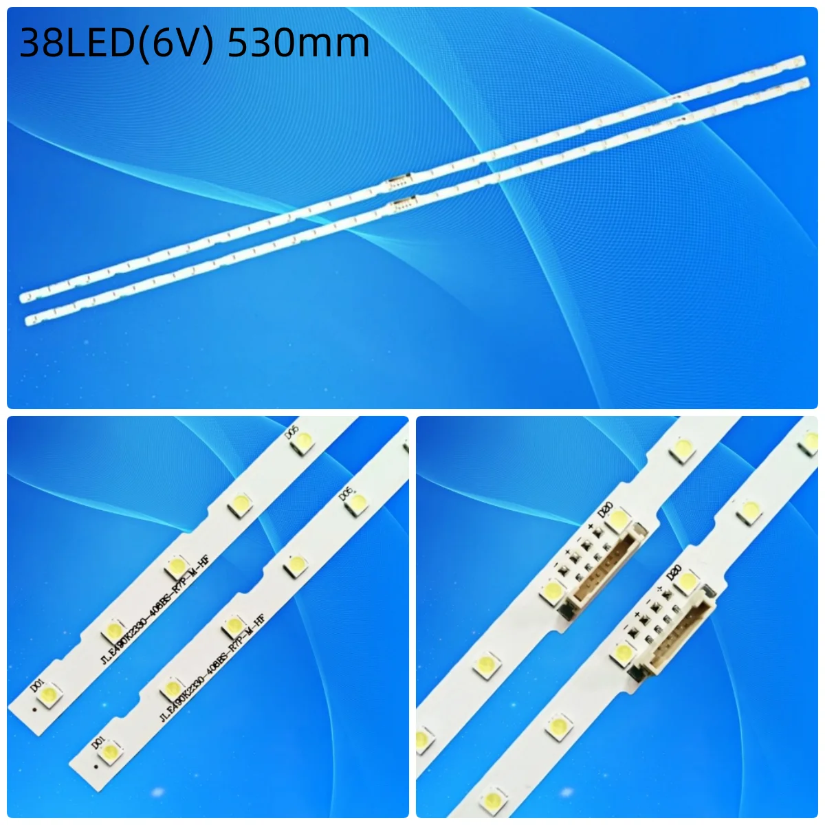 

10 шт./светодиодная лента для подсветки для UE49RU7100 UN49RU7100 UE49NU7100 UN49NU7100 UA49NU7100 UE49NU7105 UE49NU7105K BN61-15483A