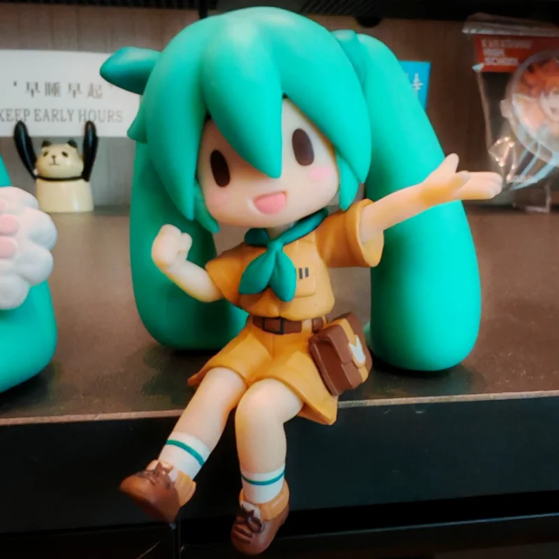 Anime Hatsune Miku Prinzessin Q Version Action Figure Kawaii Pvc Modell Spielzeug Auto Dekoration Chassis Ornamente Sammeln Spielzeug Geschenk