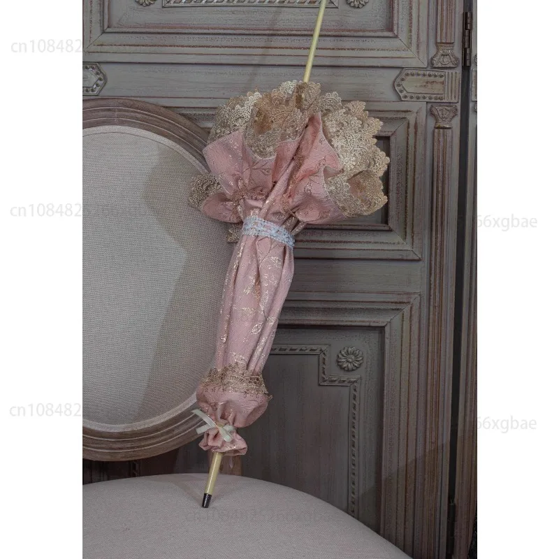 

Umbrella Satin Lace Long Handle Umbrella