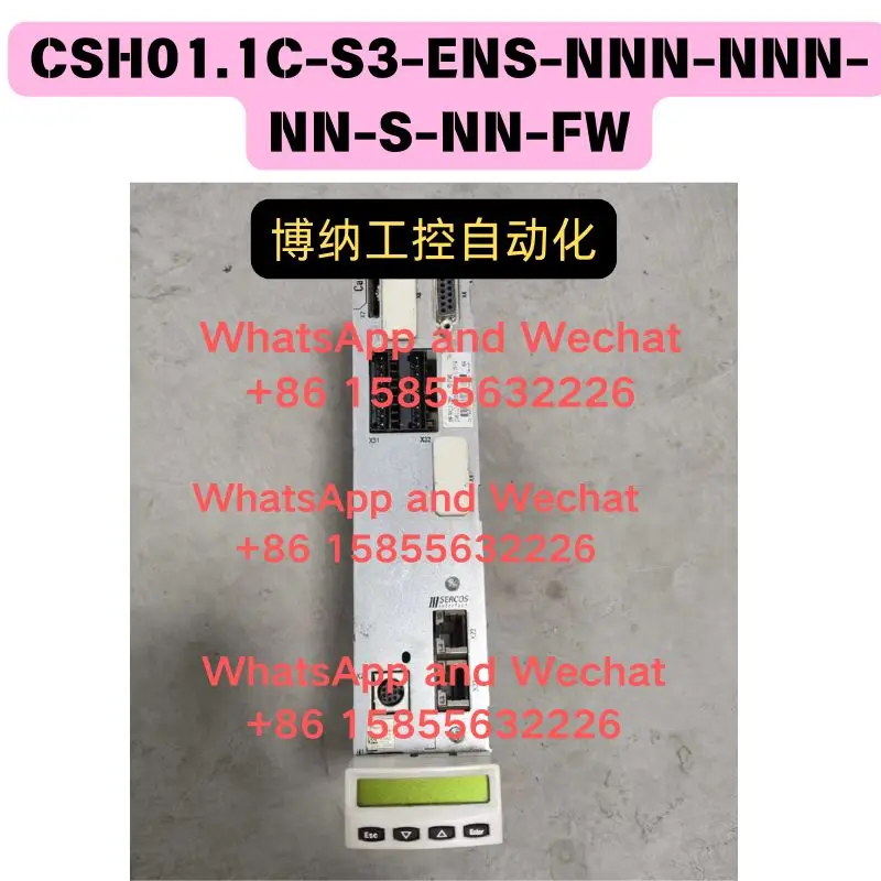 

Used CSH01.1C-S3-ENS-NNN-NNN-NN-S-NN-FW axis card Functional test OK Fast Shipping