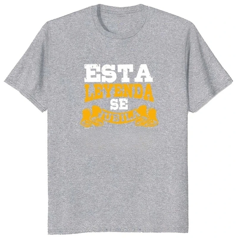 A Retro-style T-shirt for Retired Women, Printed with Spanish Text, Perfect As A Gift for A Retired Father.Summer Streetwear Y2K