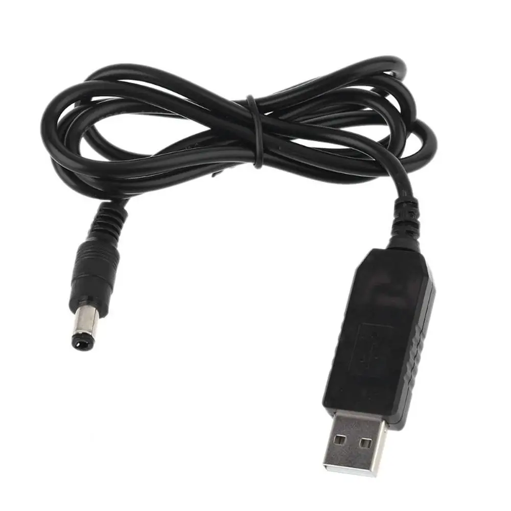 Cable 5.5*2.1mm Jack DC Power Cable USB To DC DC 5V to 12V USB Extension Cable Boost Line Step-up Cord Boost Converter