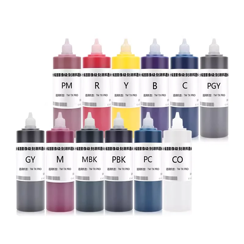 

500ML Pigment Ink For Canon iPF8400, iPF9400, TM-200, TM-250,PRO-520 540 540s 560s PRO 2000 4000 6000 6100 2600 4600 6600 4600S