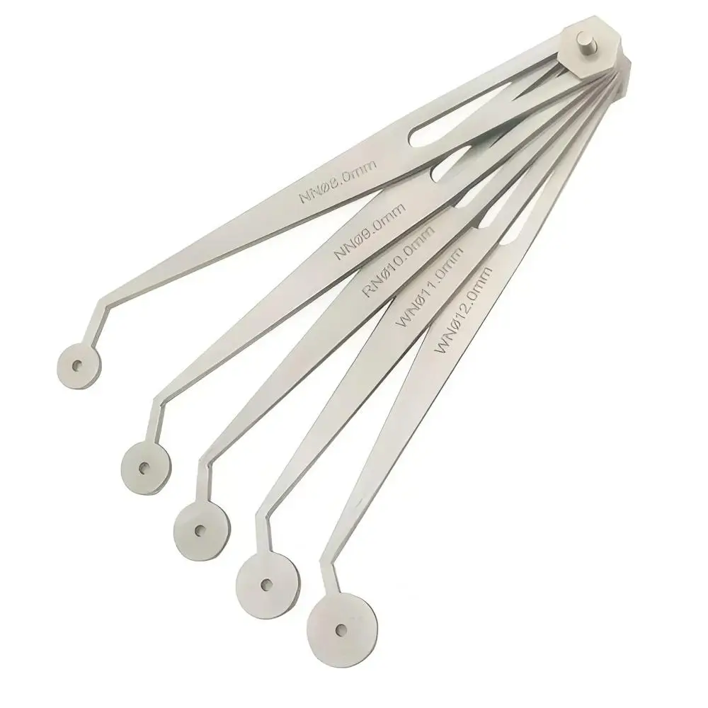 Dentistry Implant Gap Gauge Calipers 8-12 Adjustable Positioning Planning Ruler Dentists Interdental Measuring Rulers Tools ﻿