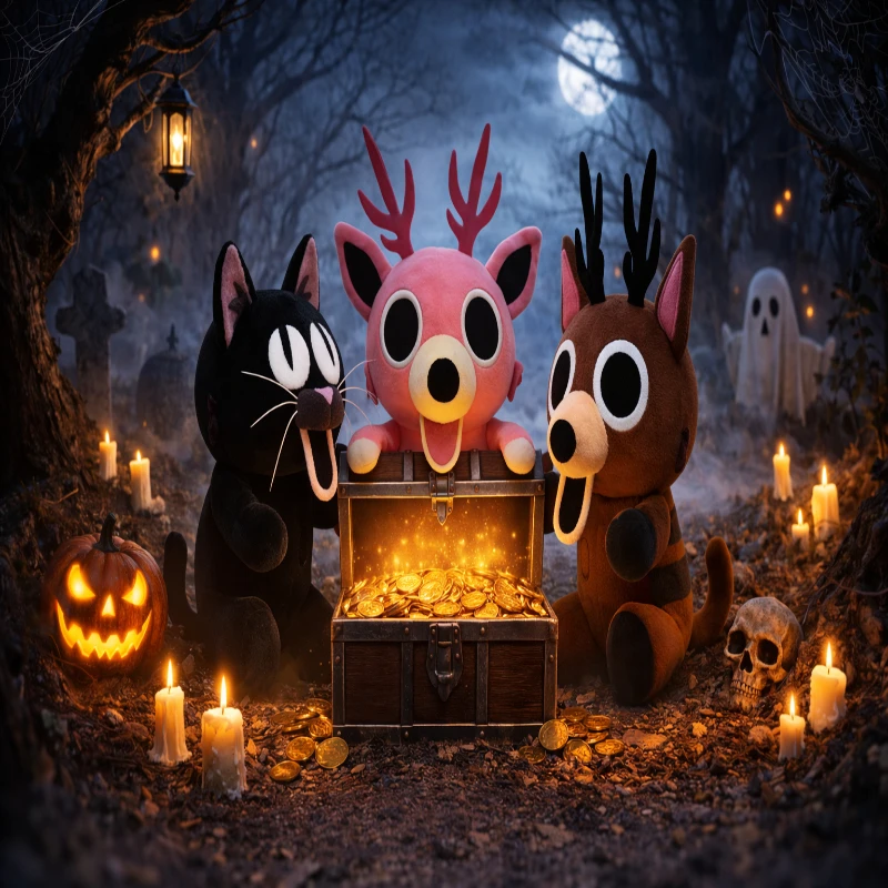 

99 Nights In The Forest Plush Doll Soft Stuffed Anime Plush Toy Cute Cartoon Collectible Gift Kids Birthday Present 2026 New