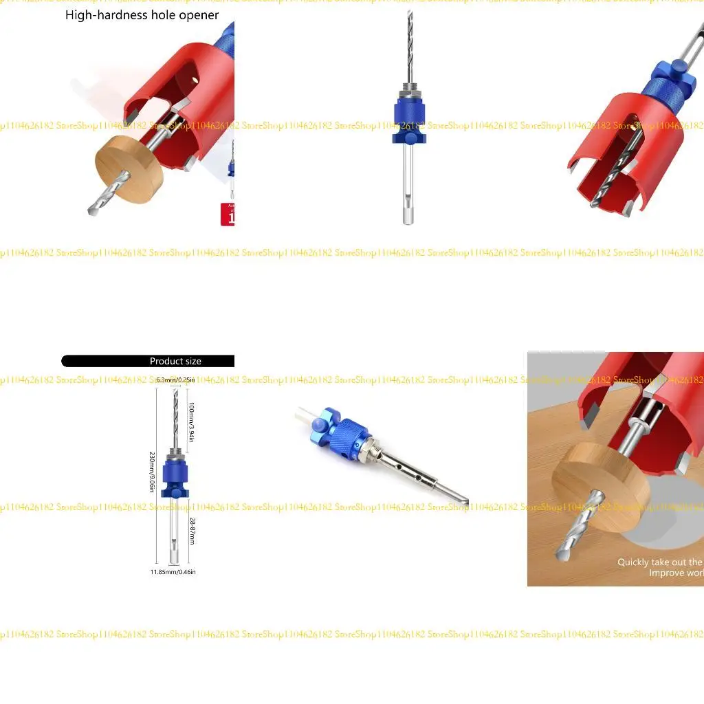 

Q2Q4 Precisions Drill Attachment Heavy Duty Connecting Rod for Wood PVC